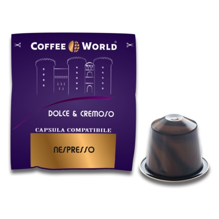 75 capsule Nespresso Dolce&Cremoso
